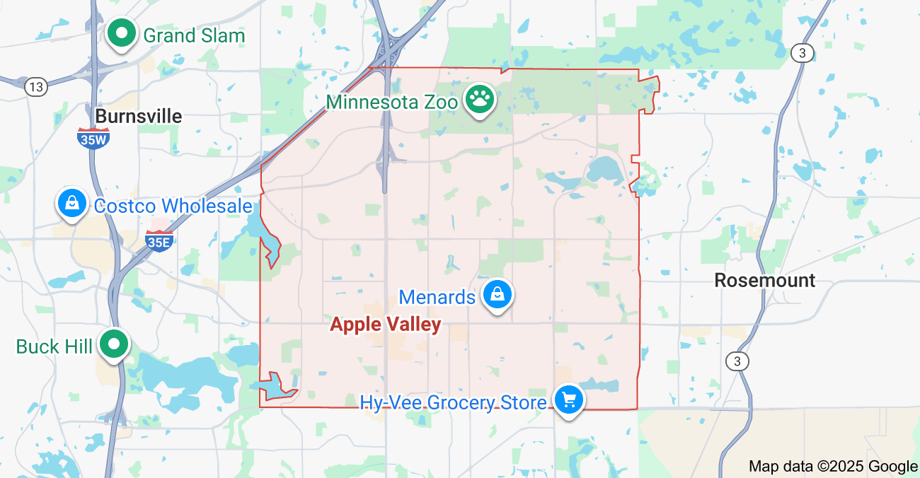 Apple Valley, MN Cleaning Service Area