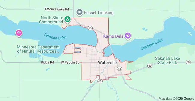 Waterville, MN Cleaning Service Area